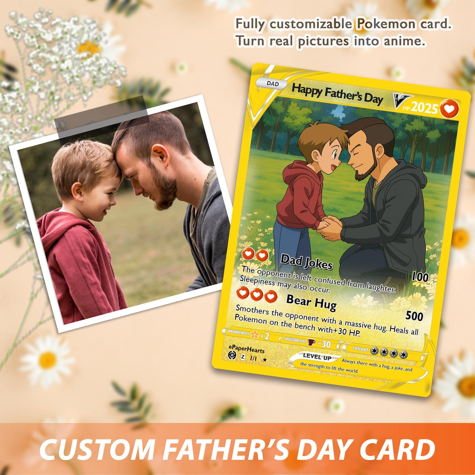 Father's Day Cartoon Card