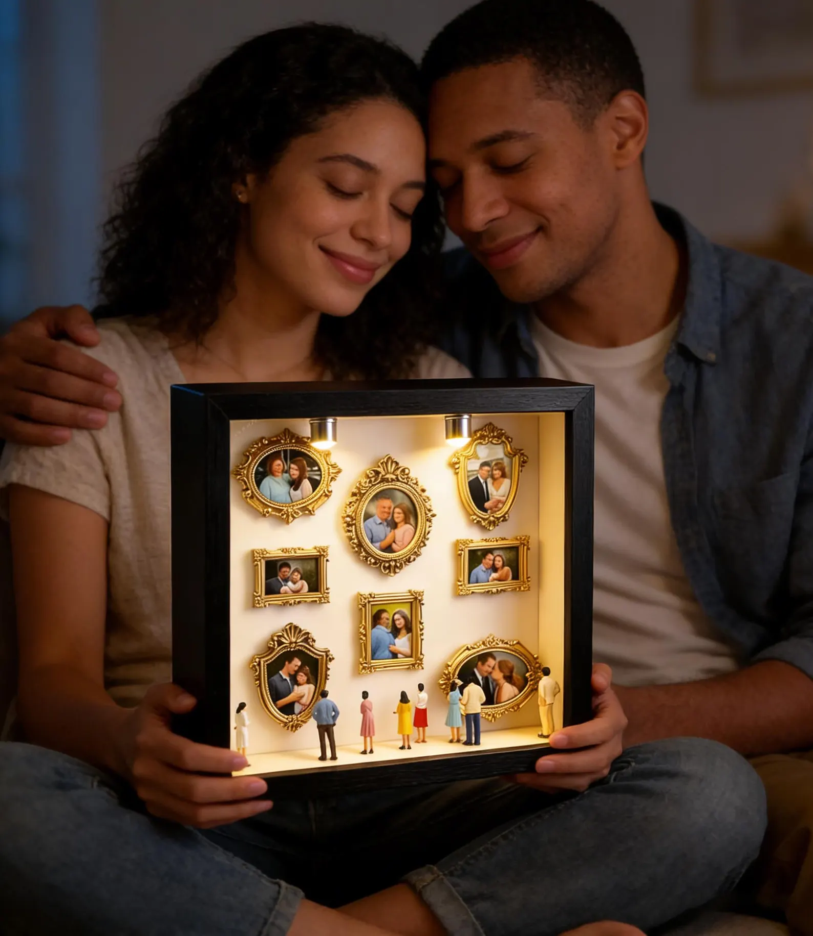 Custom Mini Museum of Us Frame Meaningful Gift