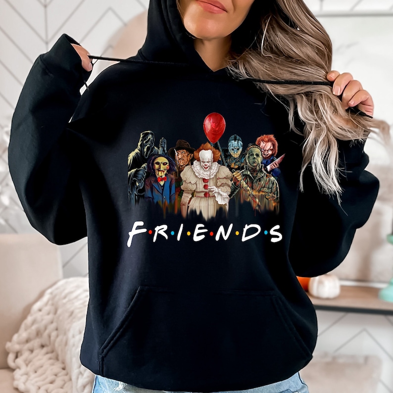 Horror Movie Friends Halloween T-Shirt/Sweatshirt