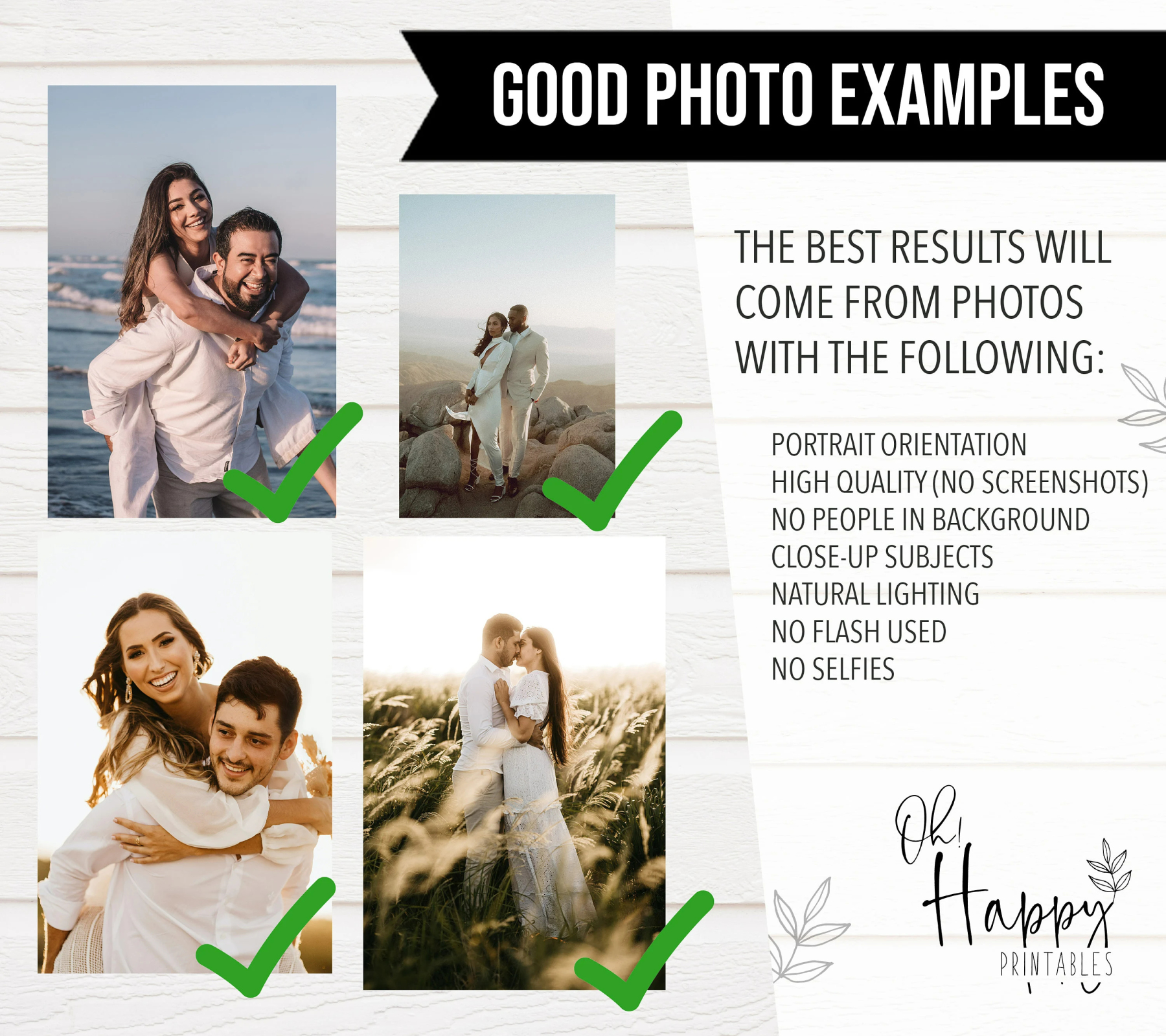 Portrait Song Lyrics Photo Frame Anniversary Gift