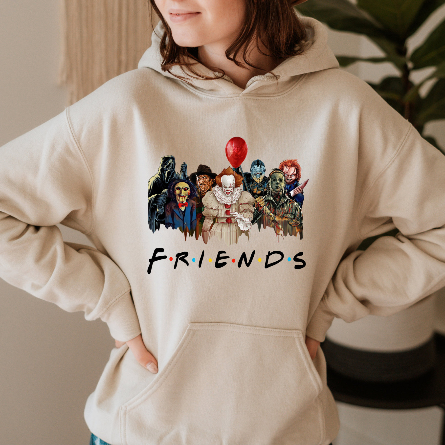Horror Movie Friends Halloween T-Shirt/Sweatshirt