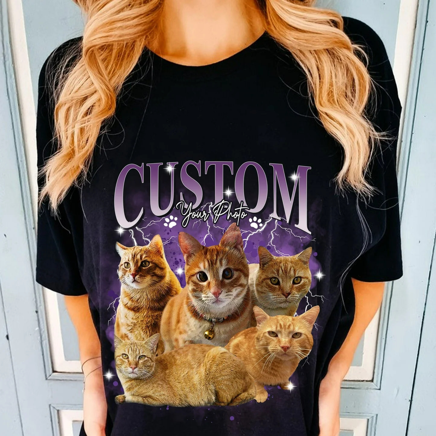 Custom Vintage Pet Shirt/Sweatshirt/Hoodie🐶🐱