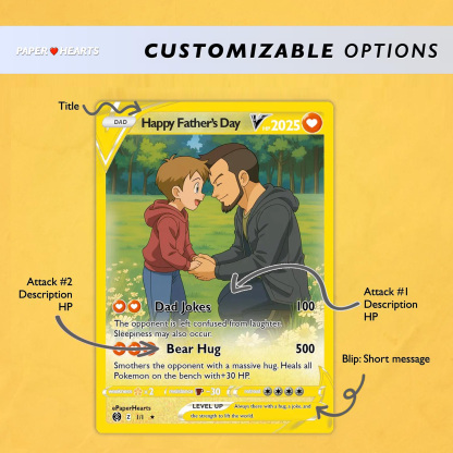 Father's Day Cartoon Card