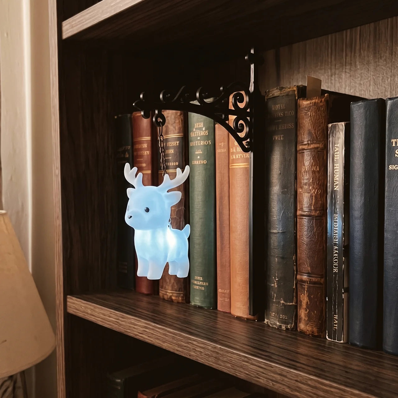 Halloween Ghost Reading Bookend Decor