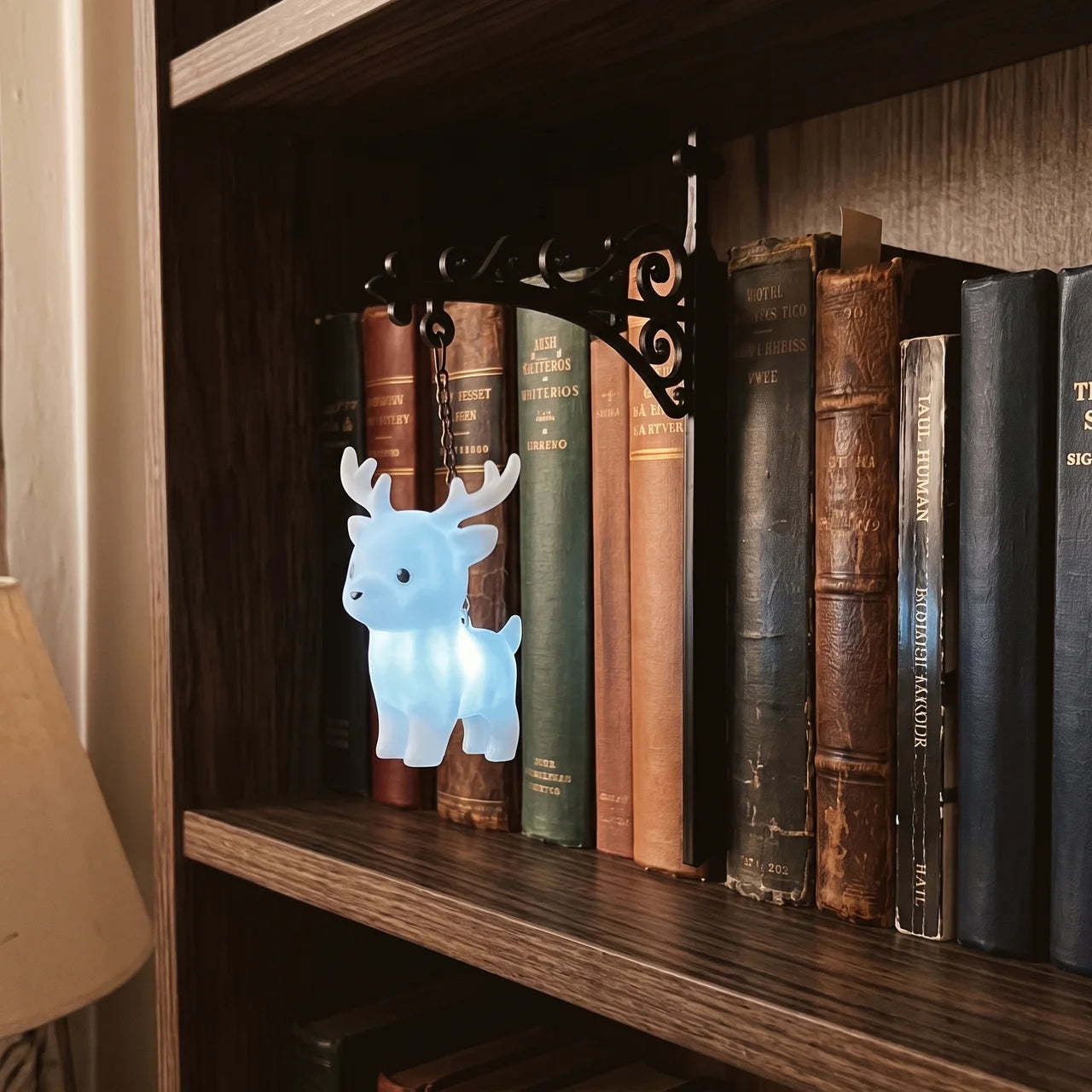 Halloween Ghost Reading Bookend Decor