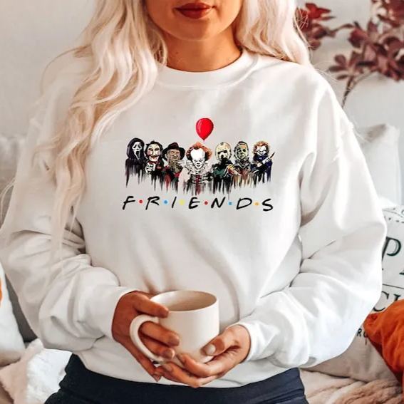 Horror Movie Friends Halloween T-Shirt/Sweatshirt