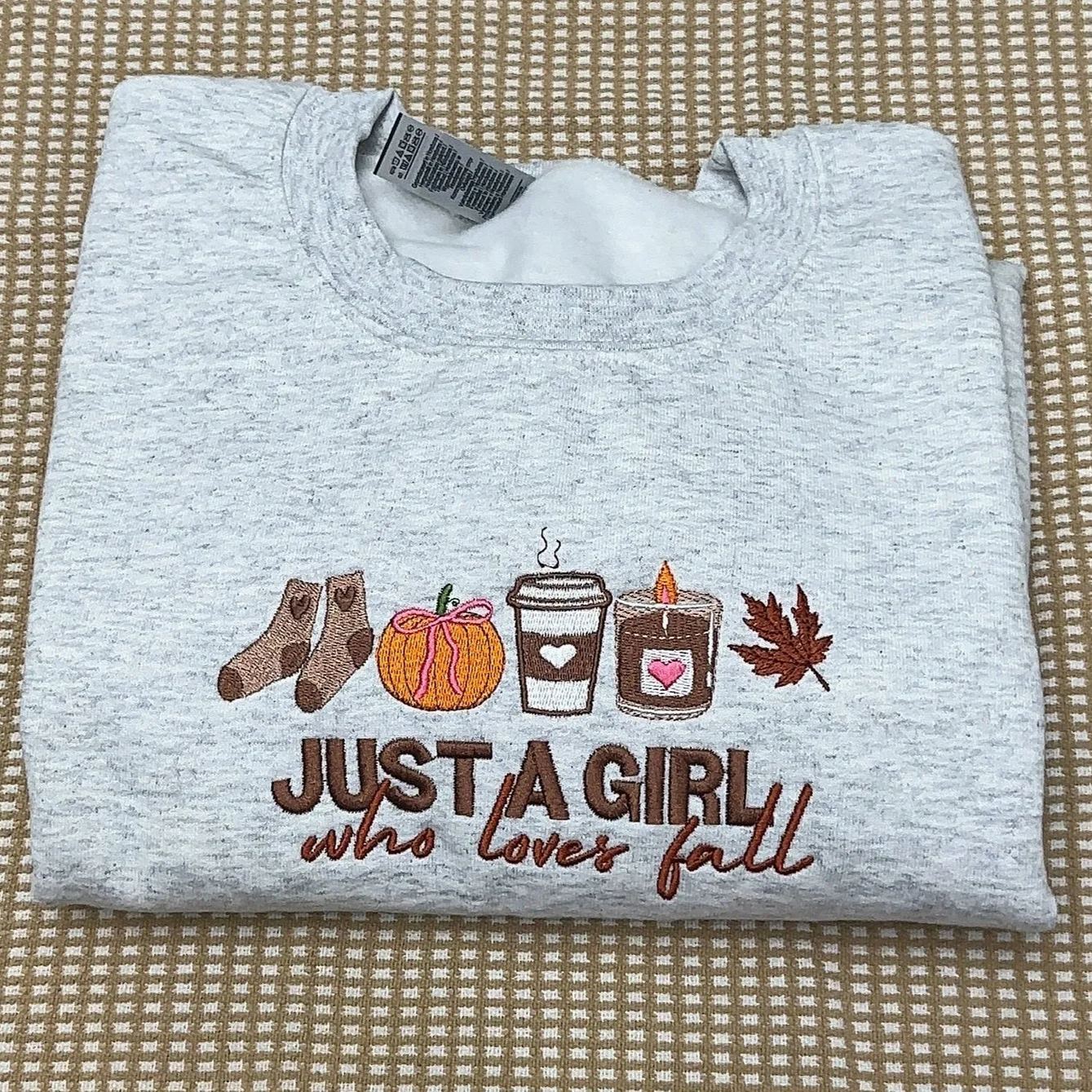 Just a girl who loves fall Sweatshirt/Hoodie