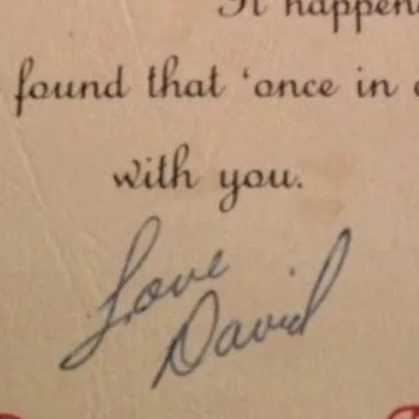 Custom Handwriting Sign