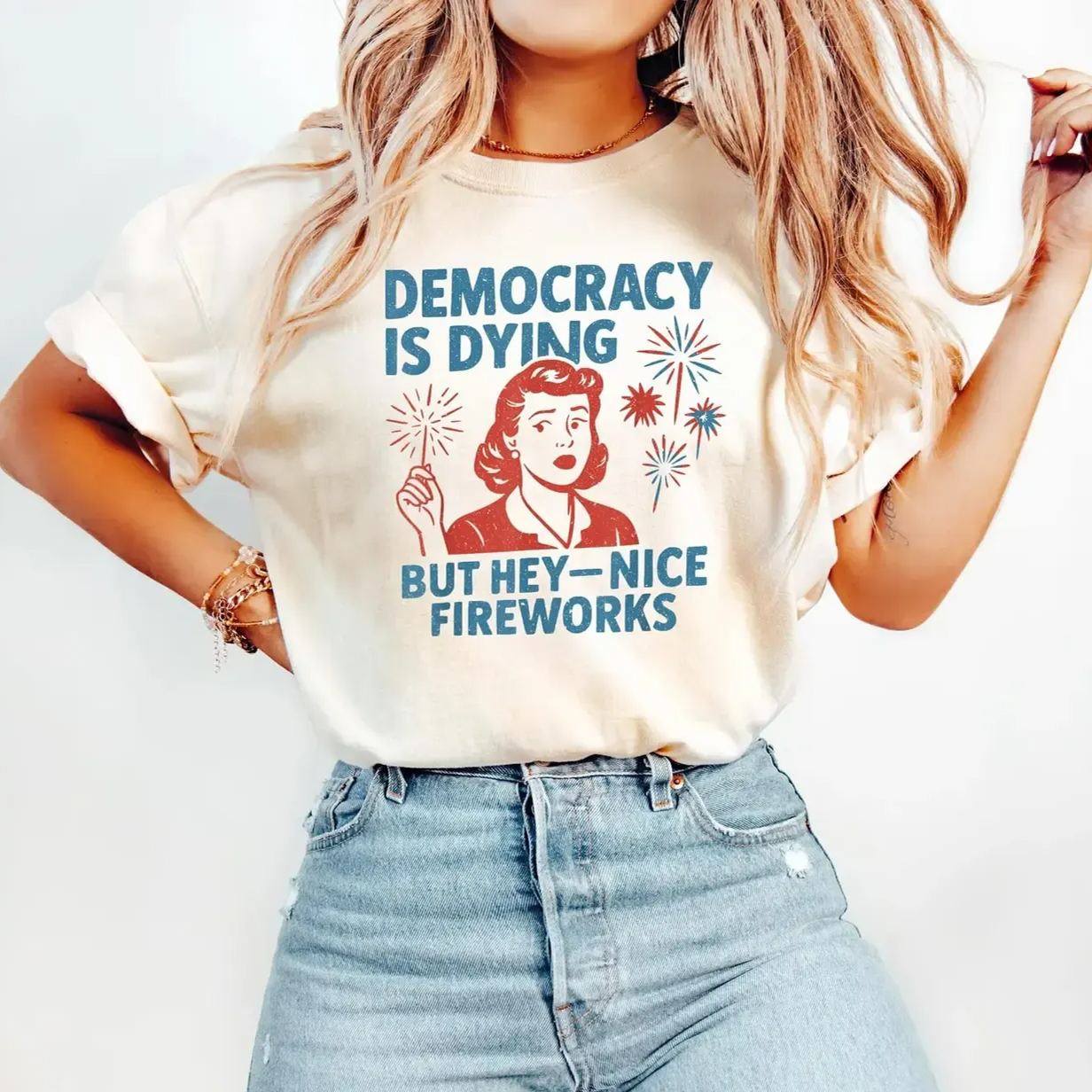 Democracy Is Dying T-shirt