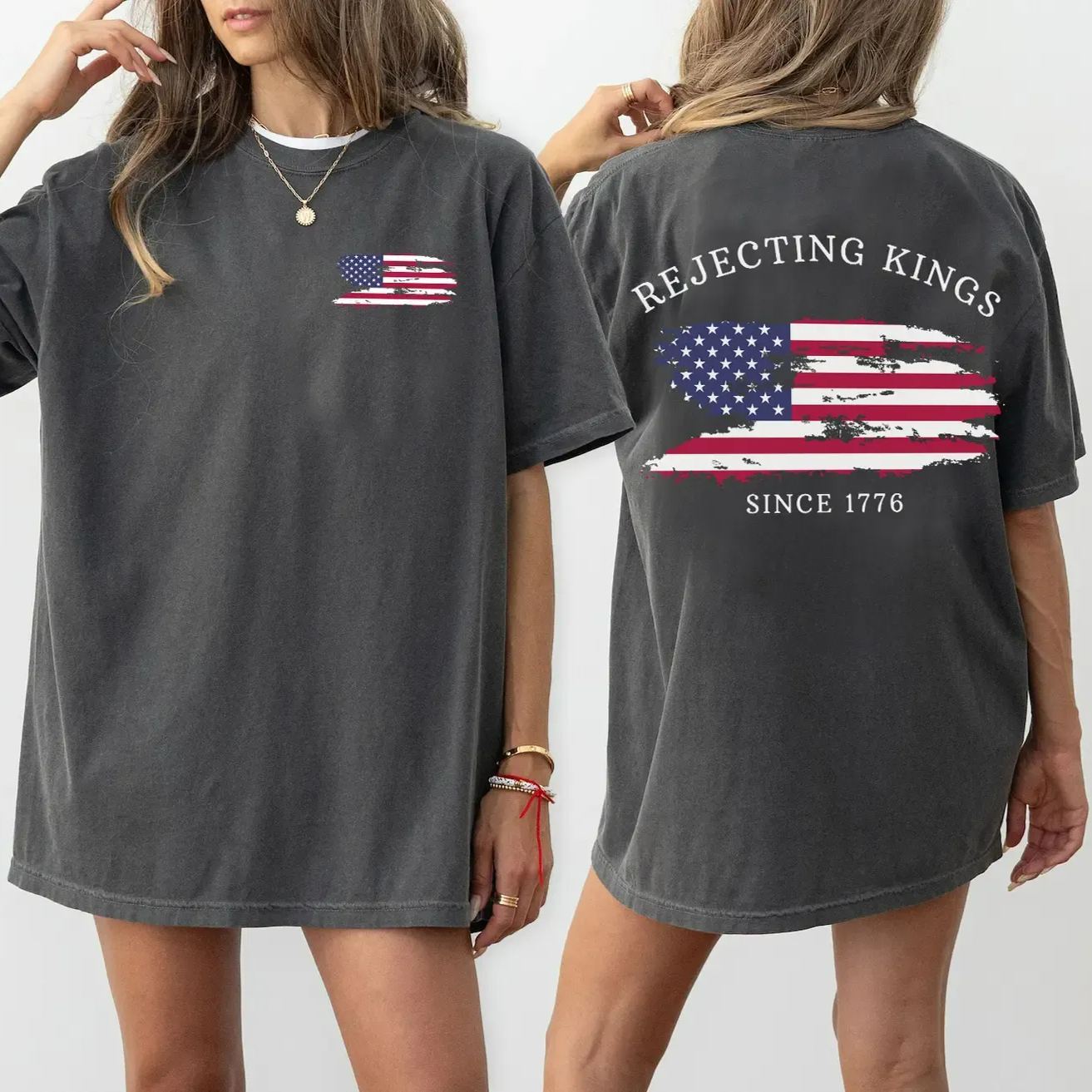 Rejecting Kings Since 1776 Protest Shirt