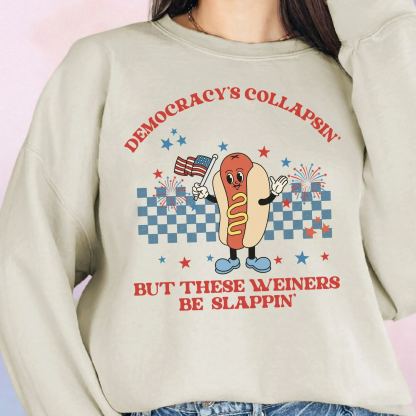 Funny Retro Hot Dog Shirt