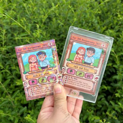 Custom Anniversary Card for Farming Game Lovers