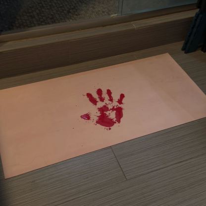 Bloody Bath Mat