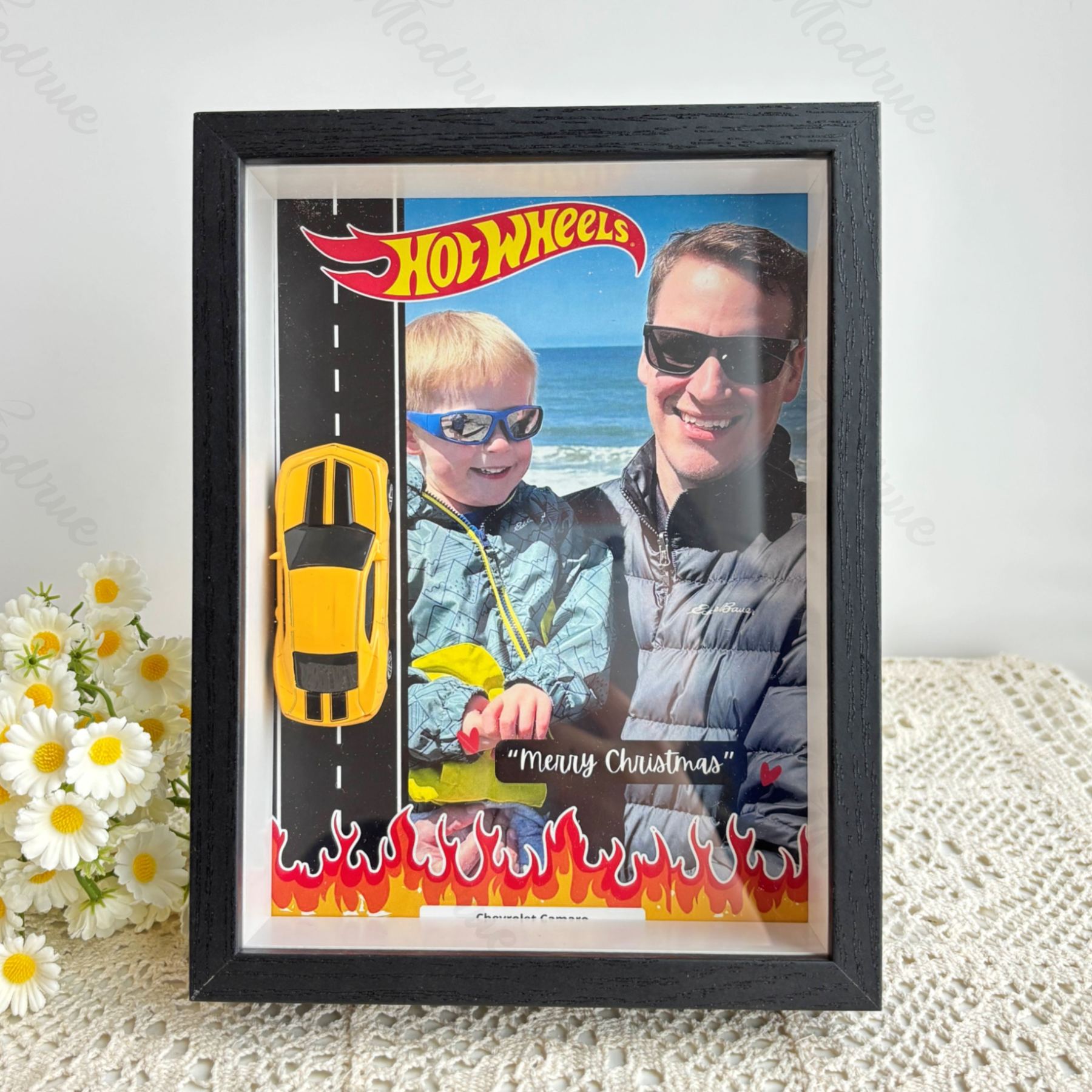 Personalized Car Display Frame with Photo