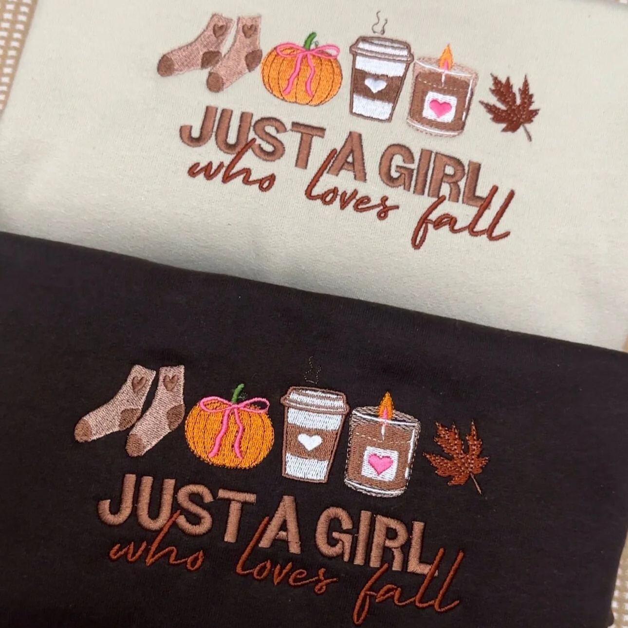 Just a girl who loves fall Sweatshirt/Hoodie