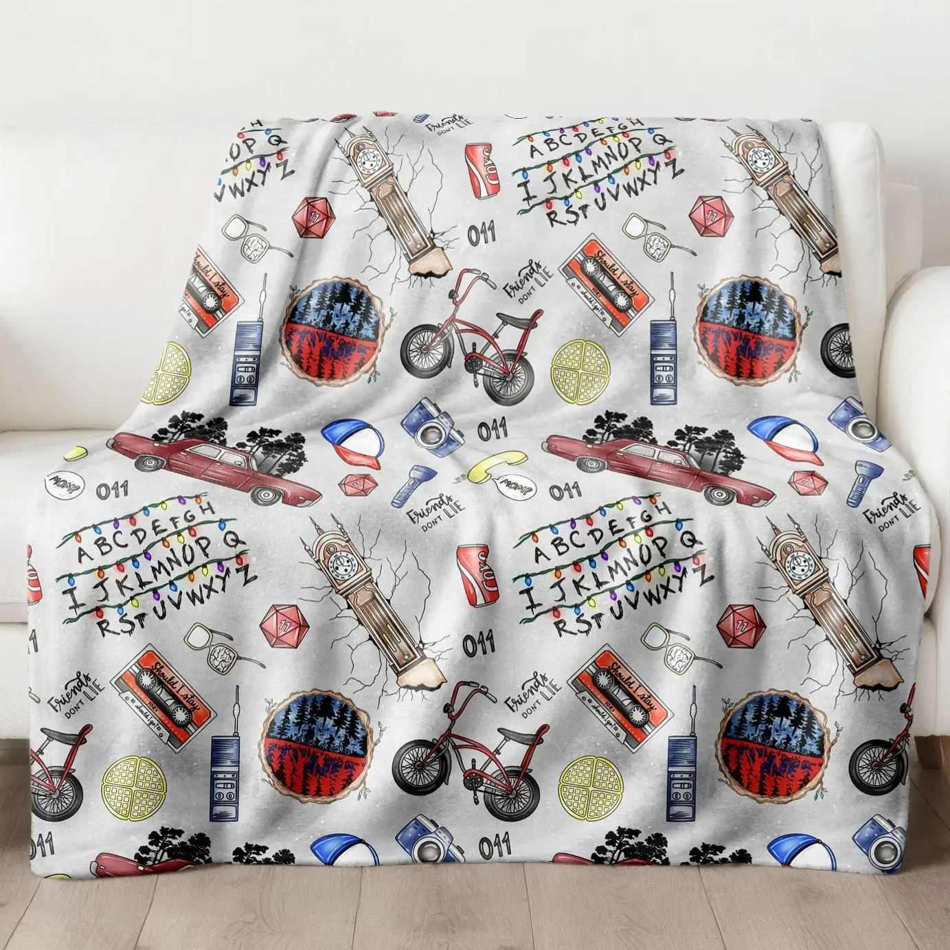 Iconic Posters From Season 1-5 Collection Flannel Blanket