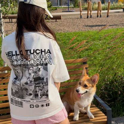 Personalized your Dog Photo Collage T-Shirt