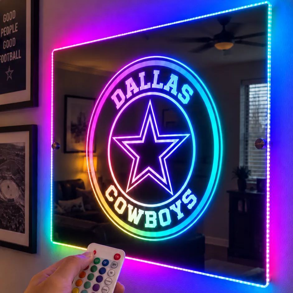 Football Teams LED Mirror Lights