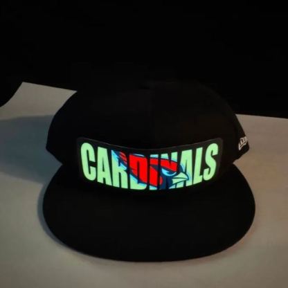 Football Fan LED Light-Up Snapback Cap