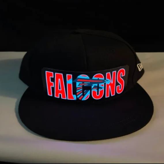 Football Fan LED Light-Up Snapback Cap