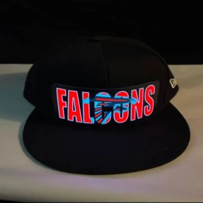 Football Fan LED Light-Up Snapback Cap