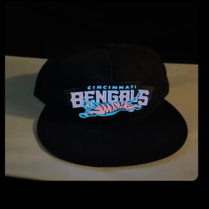 Football Fan LED Light-Up Snapback Cap