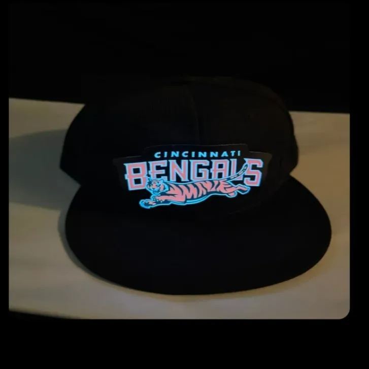Football Fan LED Light-Up Snapback Cap