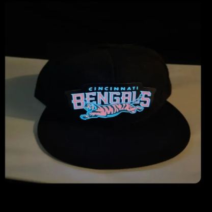 Football Fan LED Light-Up Snapback Cap