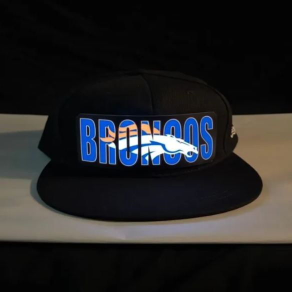 Football Fan LED Light-Up Snapback Cap