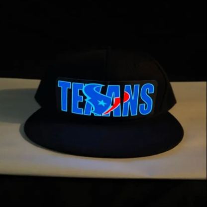 Football Fan LED Light-Up Snapback Cap