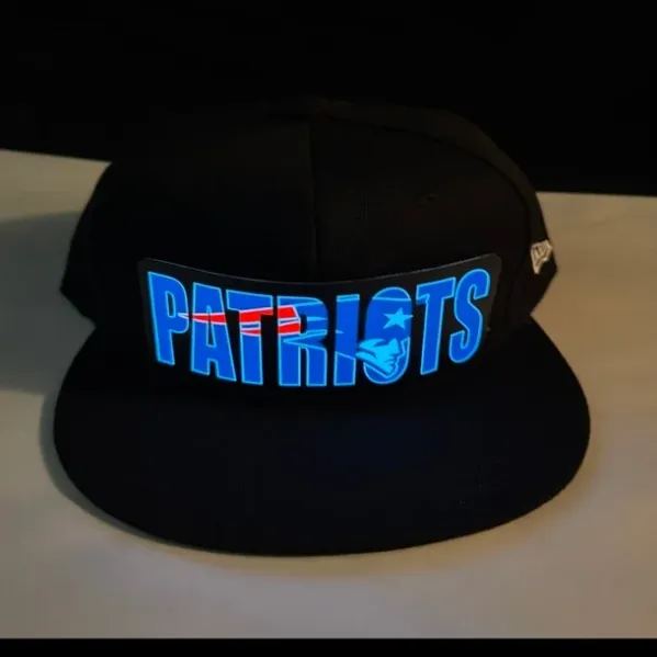 Football Fan LED Light-Up Snapback Cap