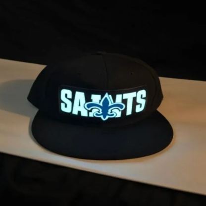 Football Fan LED Light-Up Snapback Cap