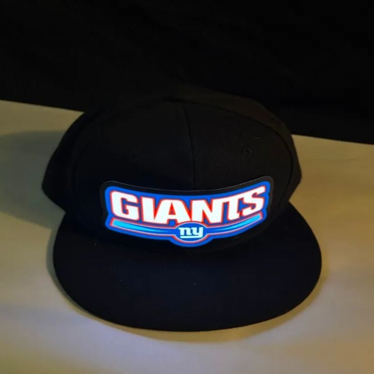 Football Fan LED Light-Up Snapback Cap