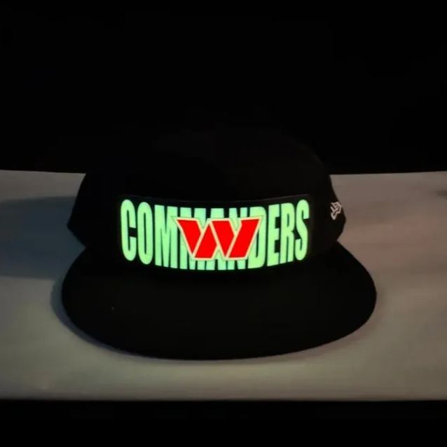 Football Fan LED Light-Up Snapback Cap