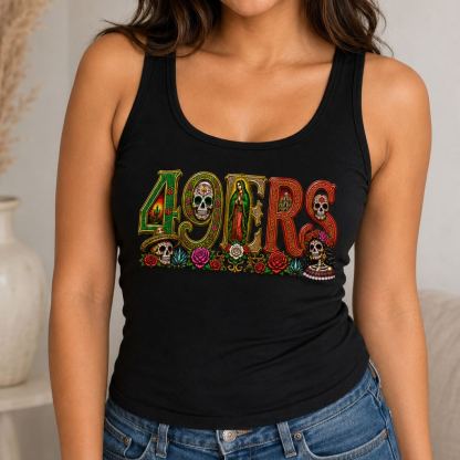 Catrina Collection – Women's Black Tank Top | Choose Your Design