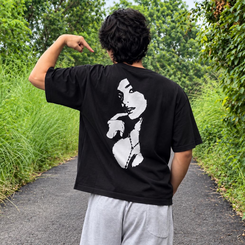 Custom Silhouette Photo Couple Shirt