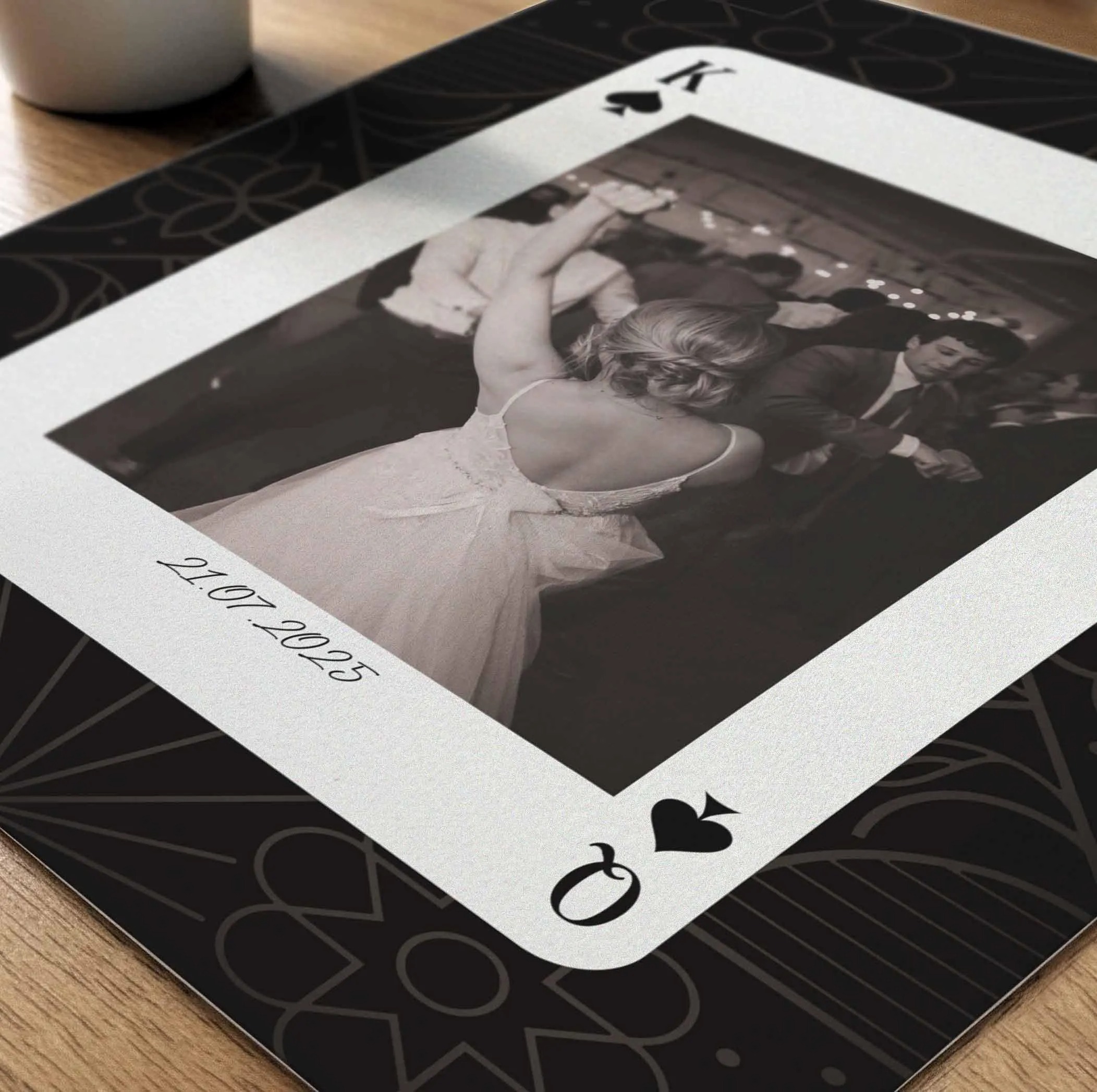 King and Queen Custom Photo Print Couples Wall Art