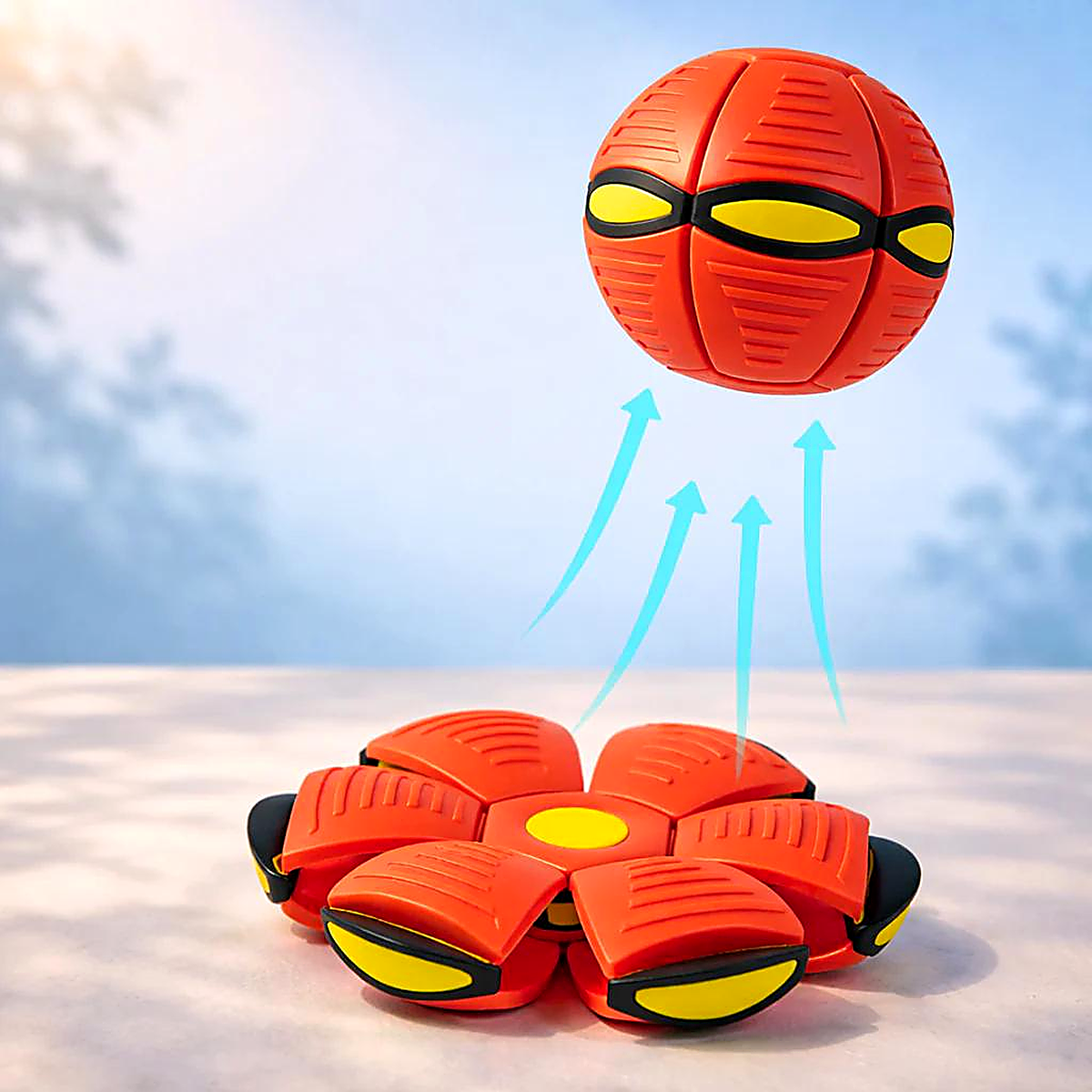 Magic Pop-Up Flying Saucer Ball Toy - View