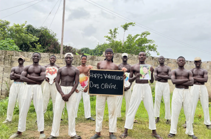 Valentine's Day Greeting Video from Africa-Free Shipping