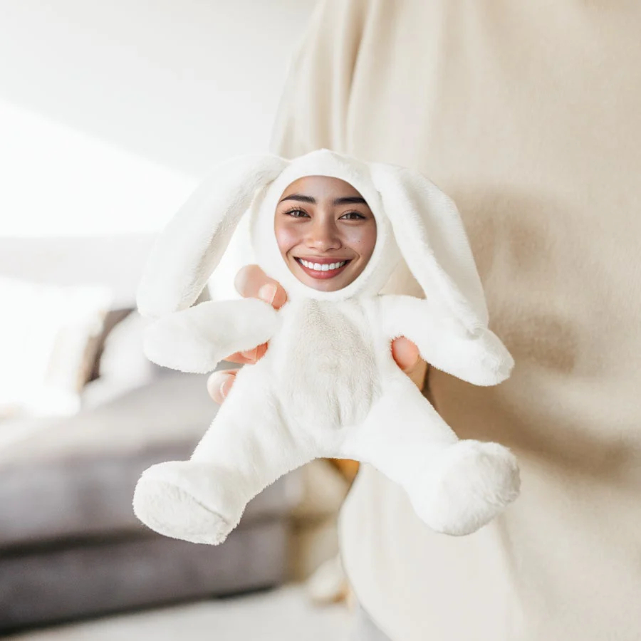 Personalized Plush Bunny