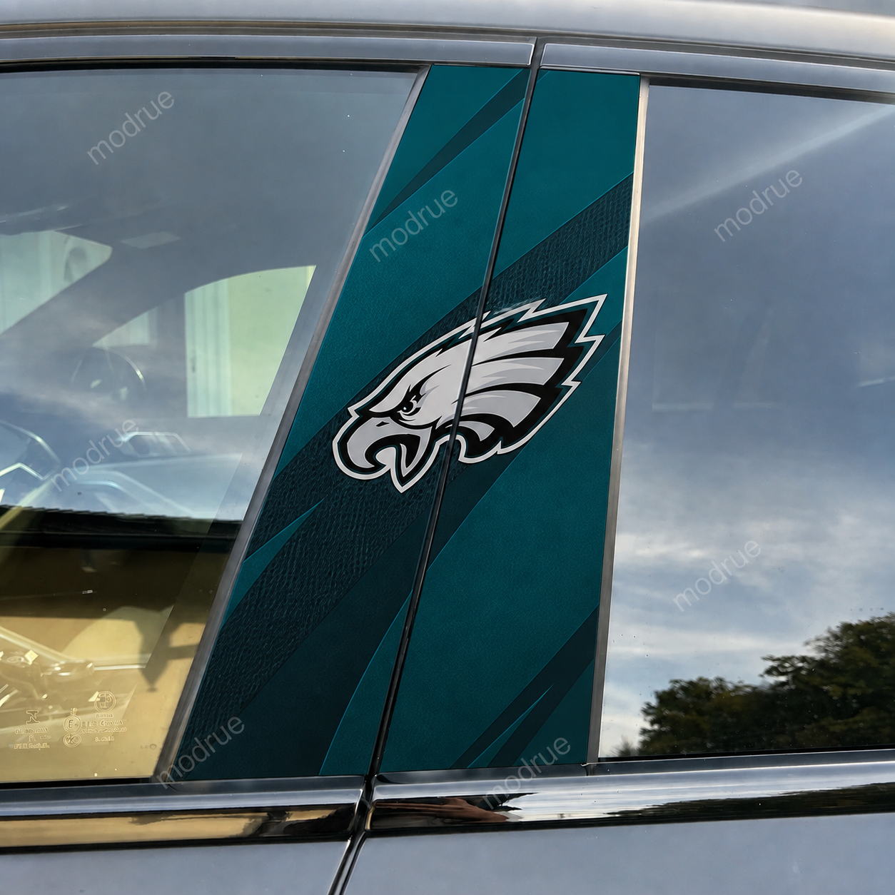 Football Team Car Pillar Wrap - Universal Fit