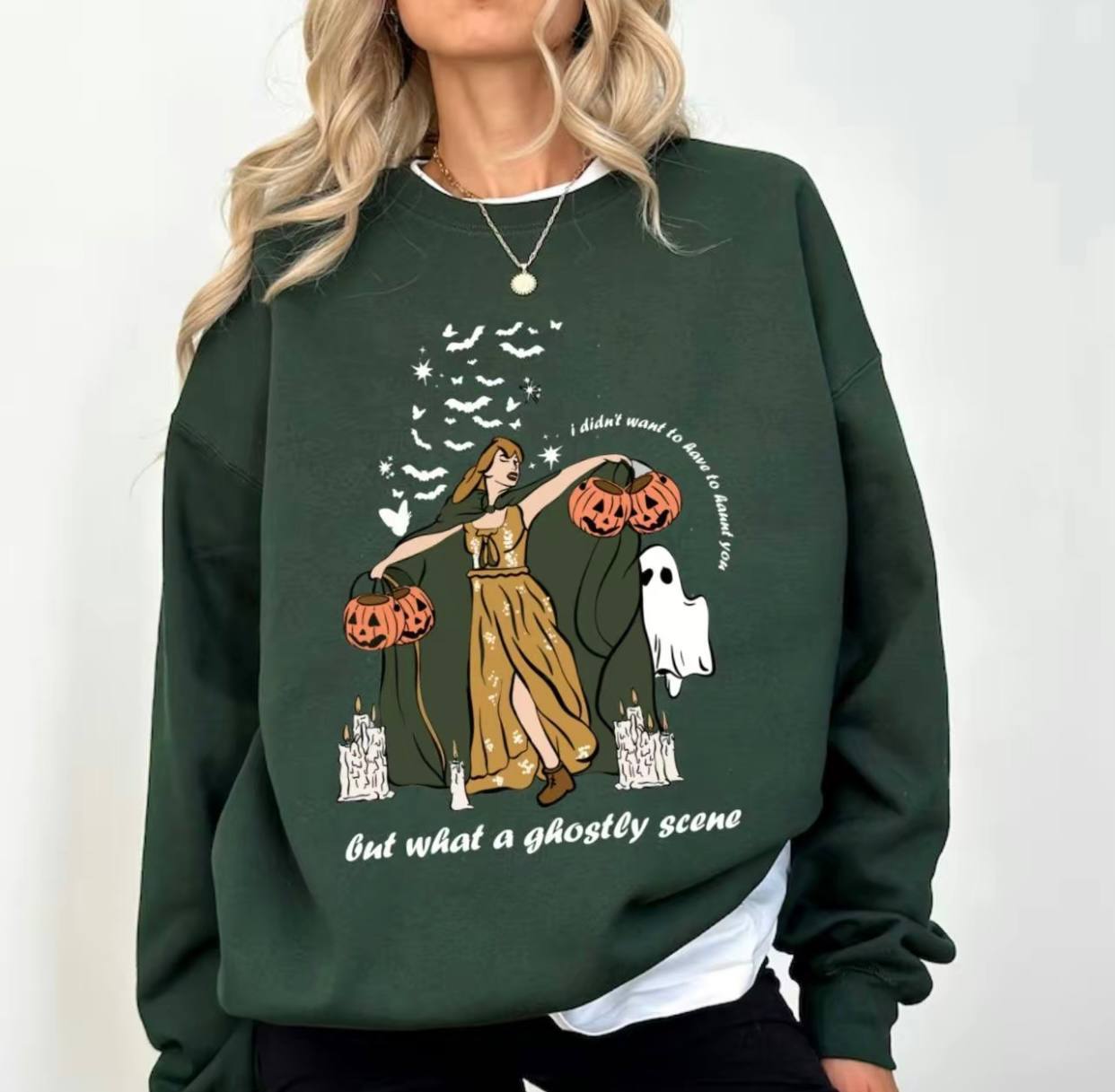I Didn’t Want To Have Haunt You-Halloween Songs Sweatshirt