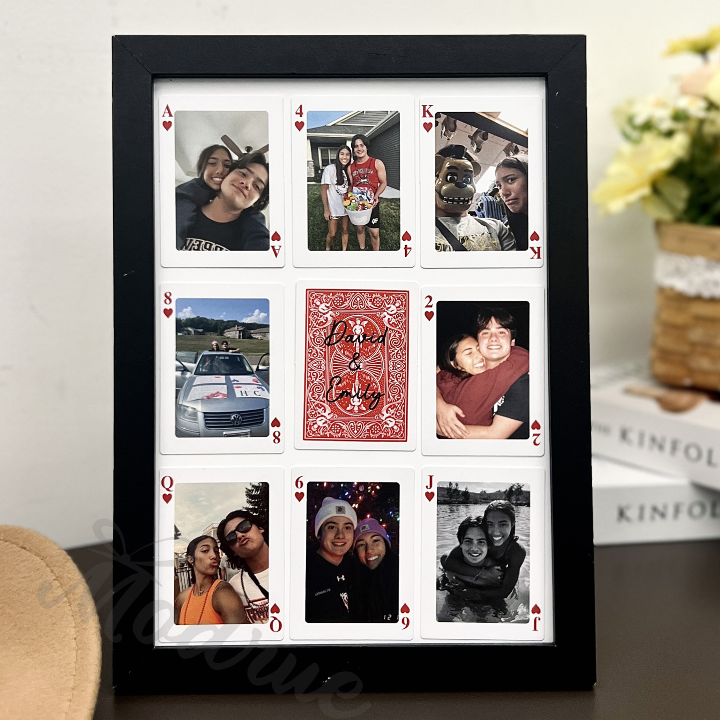 Custom Photo Playing Cards Frame