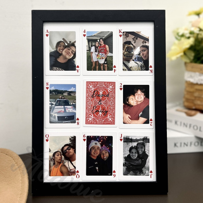 Custom Photo Playing Cards Frame