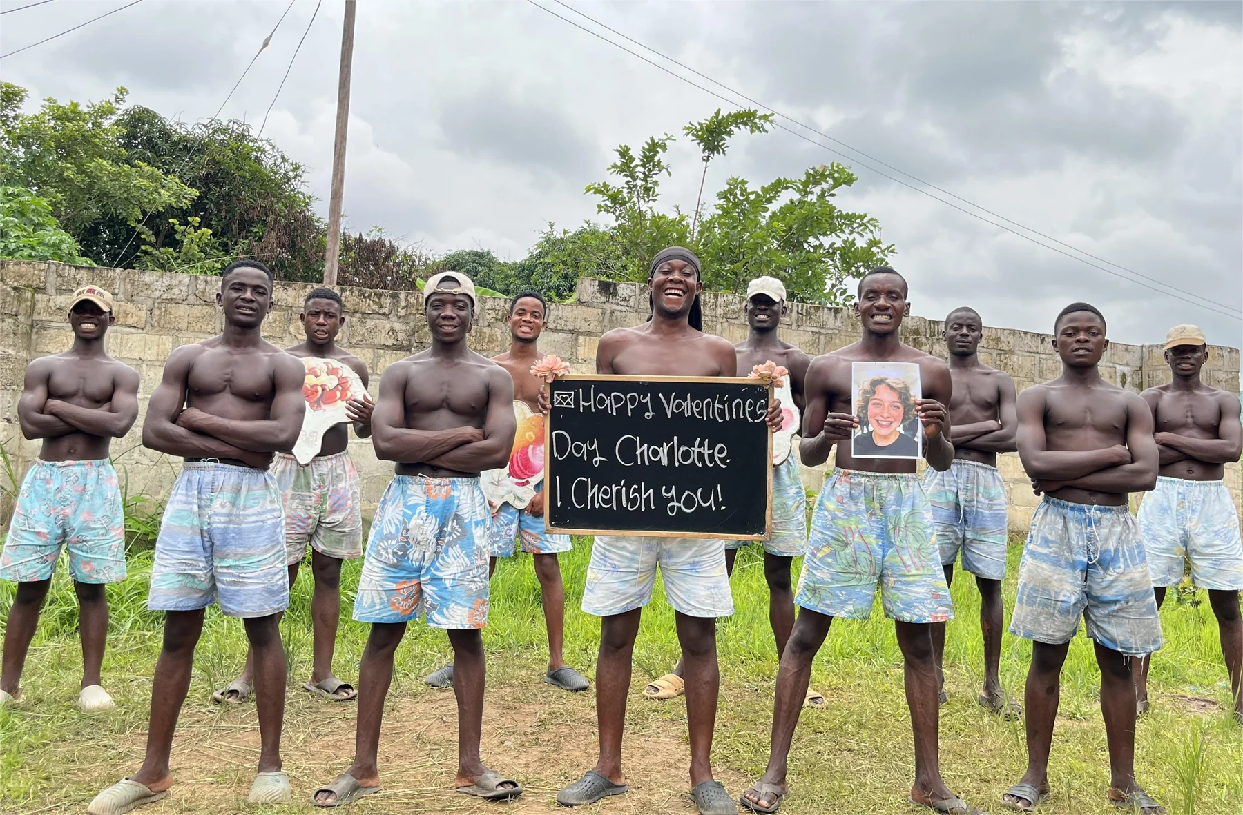 Valentine's Day Greeting Video from Africa-Free Shipping