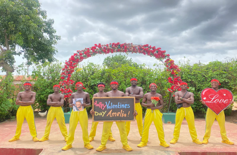 Valentine's Day Greeting Video from Africa-Free Shipping