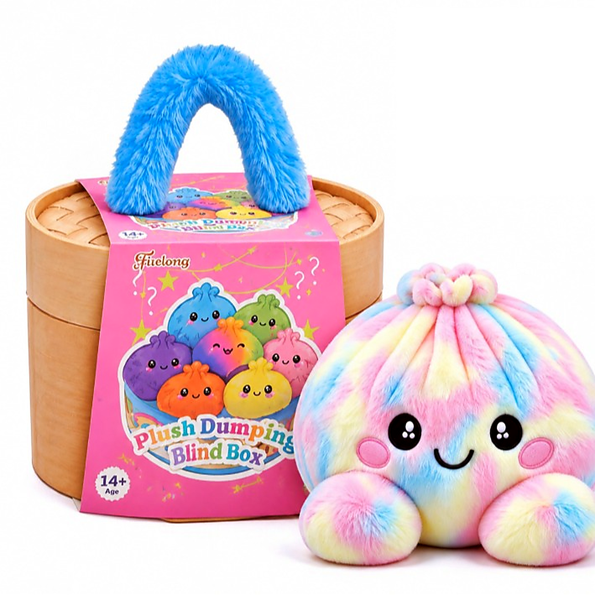 Cute Plush Dumpling Squishy Toy - Photo
