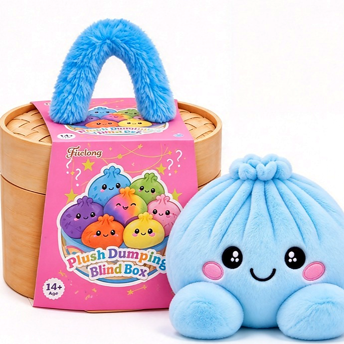 Cute Plush Dumpling Squishy Toy - Photo