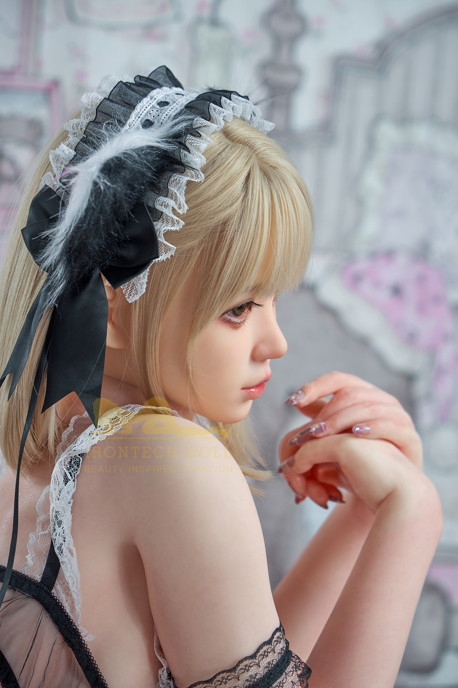 5ft3/161cm F Cup Silicone Maid Sex Doll T3 - Nia