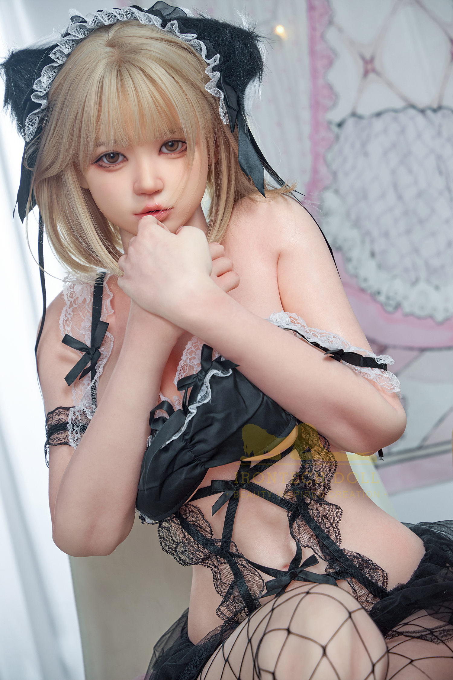 5ft3/161cm F Cup Silicone Maid Sex Doll T3 - Nia